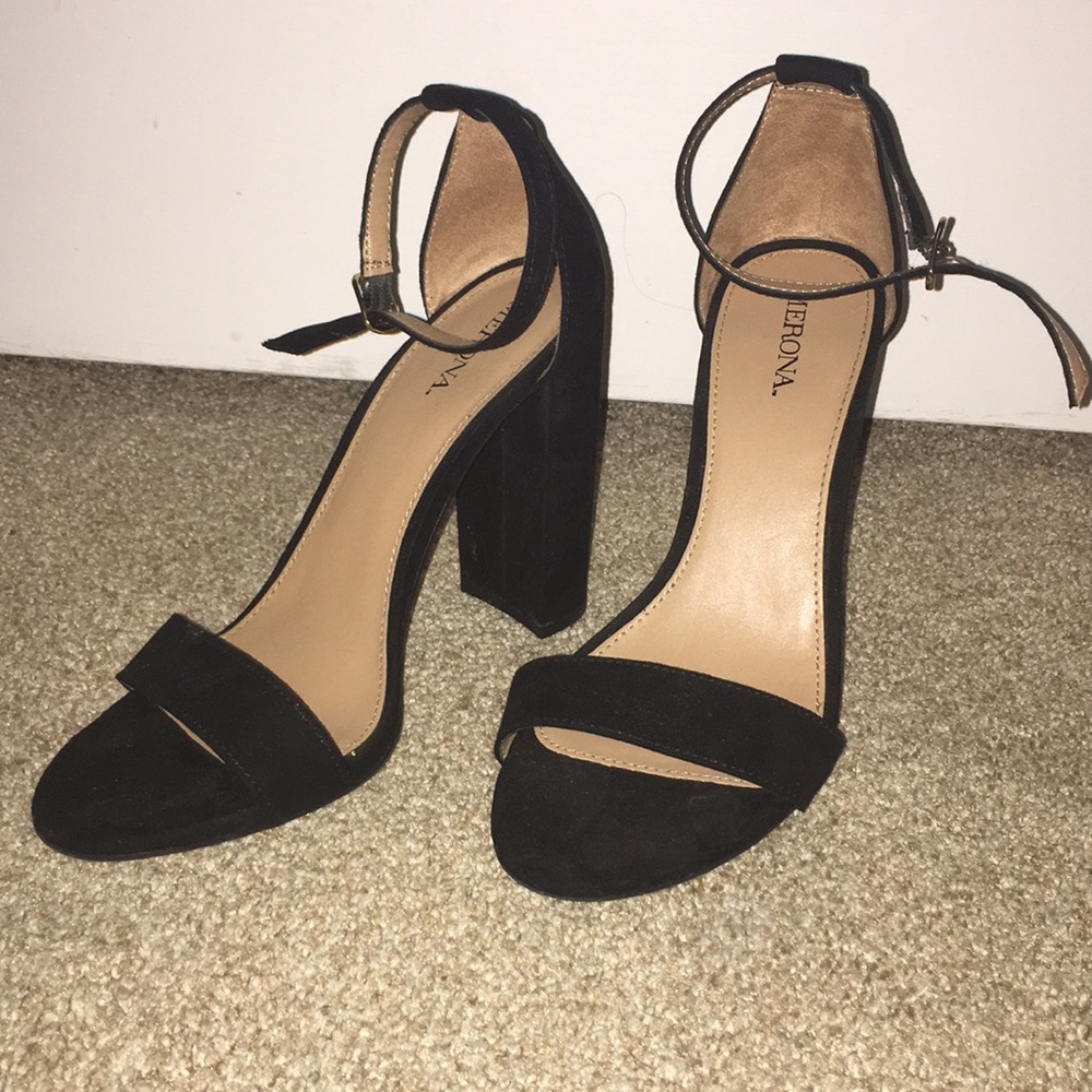 Black heels